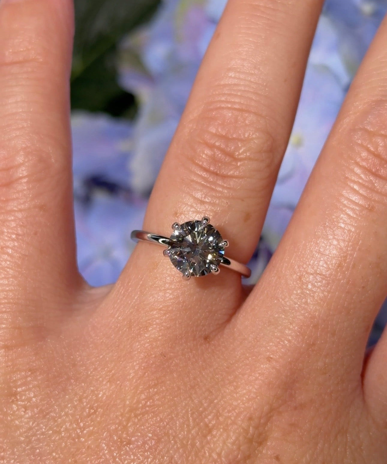 2.00ct F - VS1 Round Lab Diamond Juliette - PBD Engagement Rings