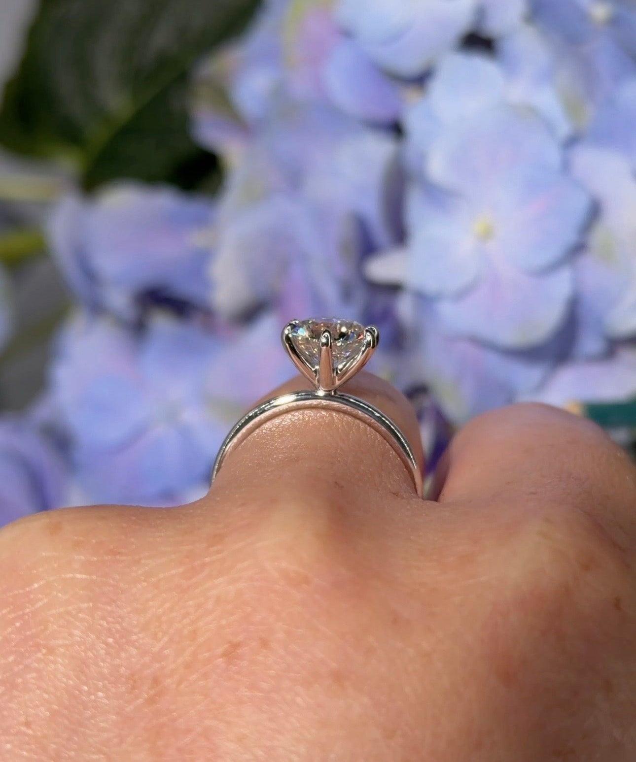 2.00ct F - VS1 Round Lab Diamond Juliette - PBD Engagement Rings