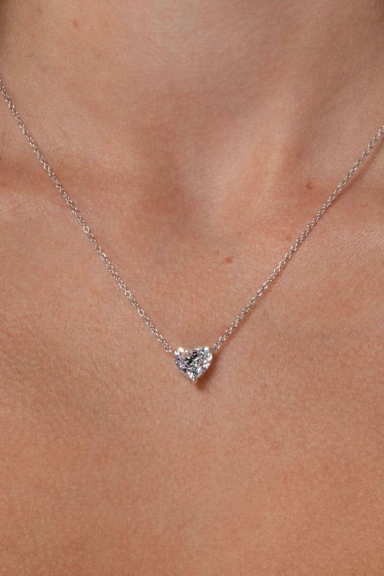 2.00ct Heart Brandi Necklace - PBD Necklaces