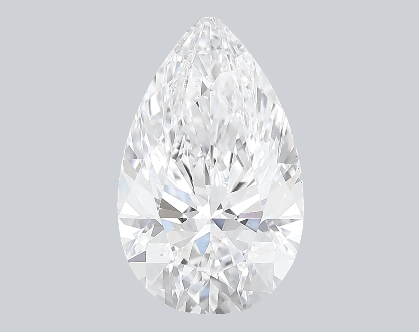 2.01 Carat D - VS1 Pear Lab Grown Diamond - IGI (123685) - PBD Loose Diamond