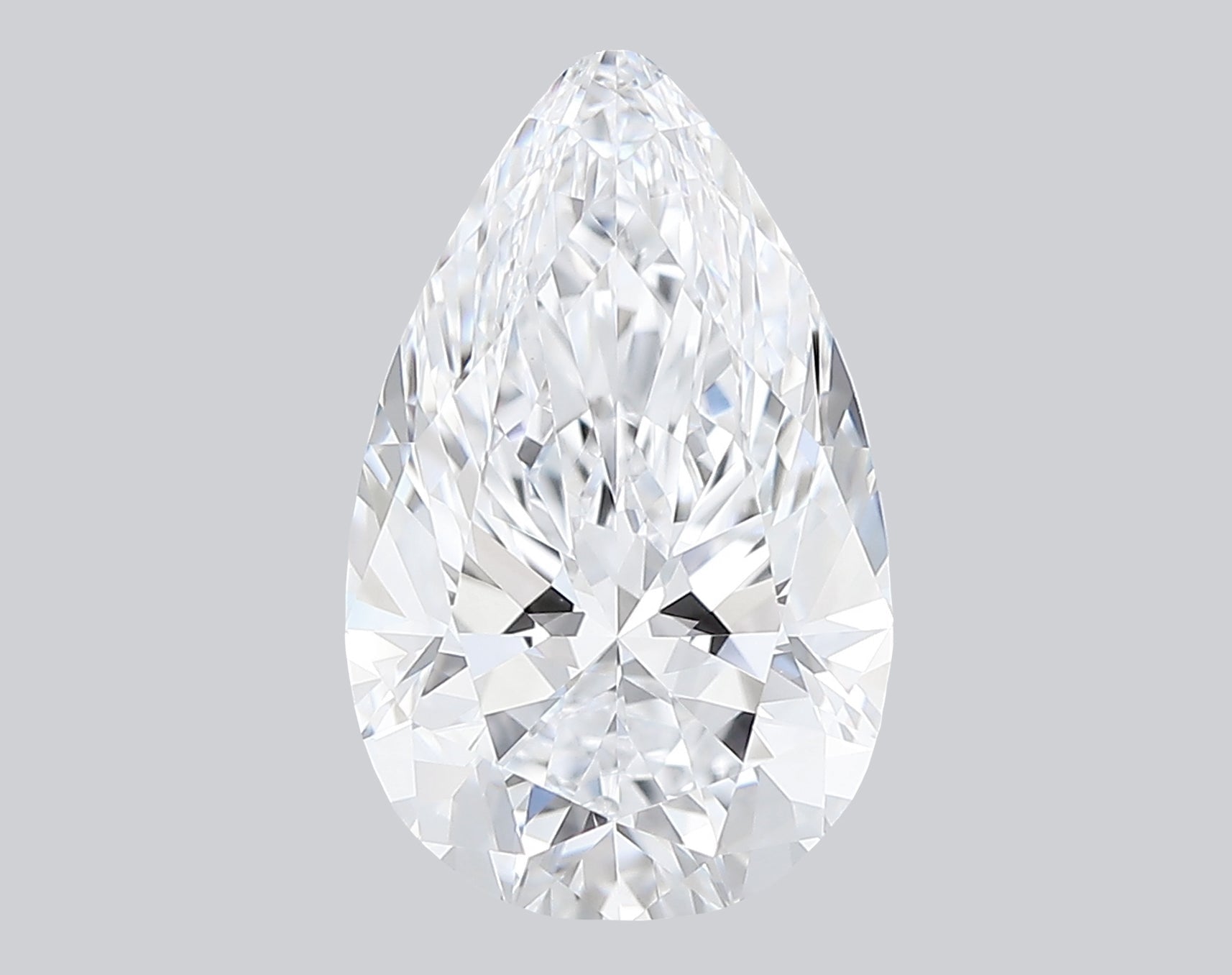 2.01 Carat D - VVS2 Pear Lab Grown Diamond - IGI (124598) - PBD Loose Diamond