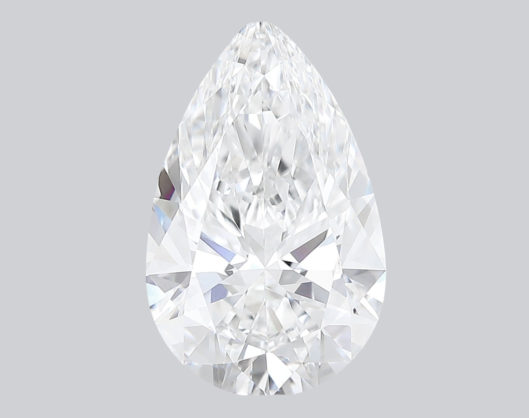 2.01 Carat D - VVS2 Pear Lab Grown Diamond - IGI (125997) - PBD Loose Diamond