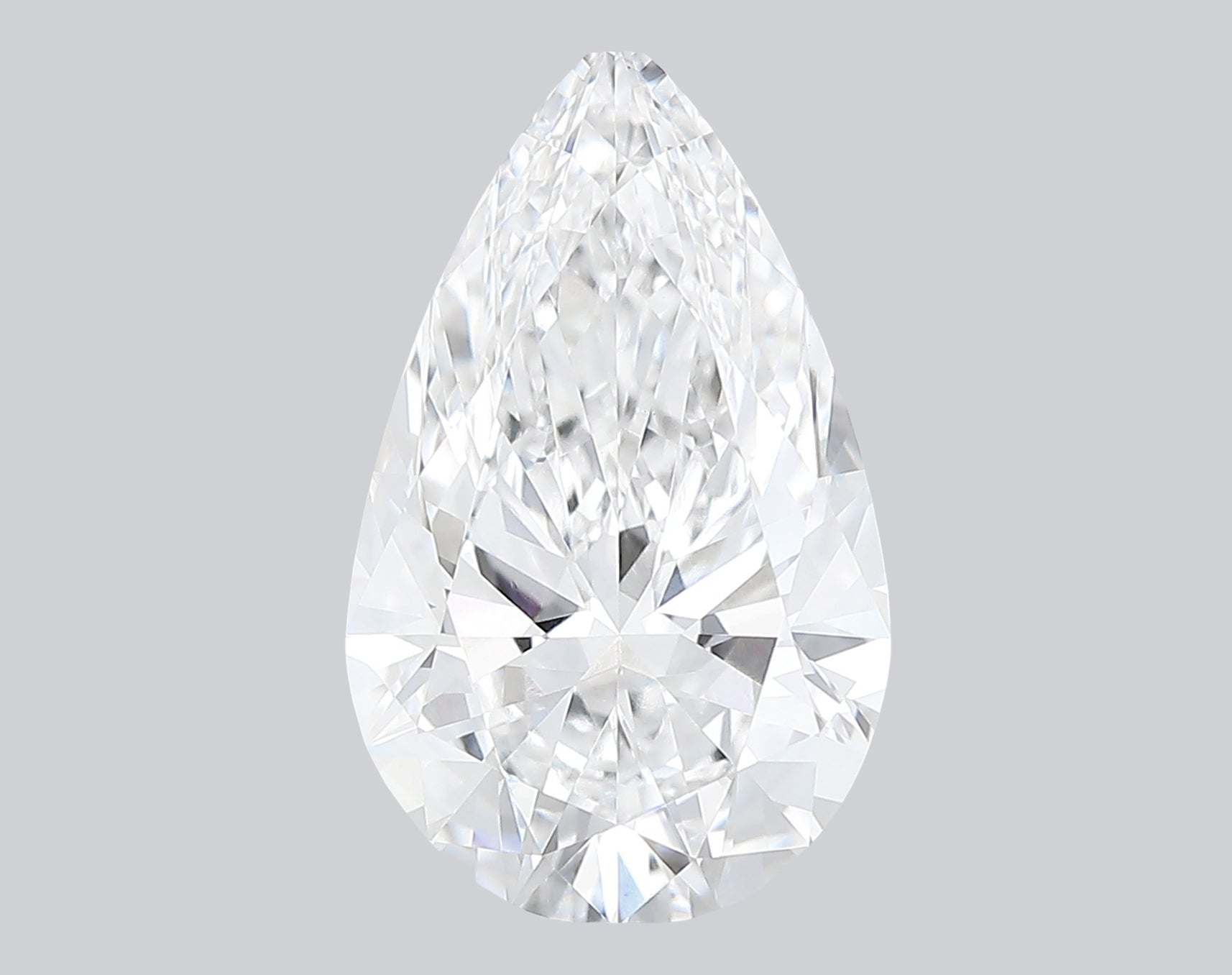 2.01 Carat D - VVS2 Pear Lab Grown Diamond - IGI (125998) - PBD Loose Diamond