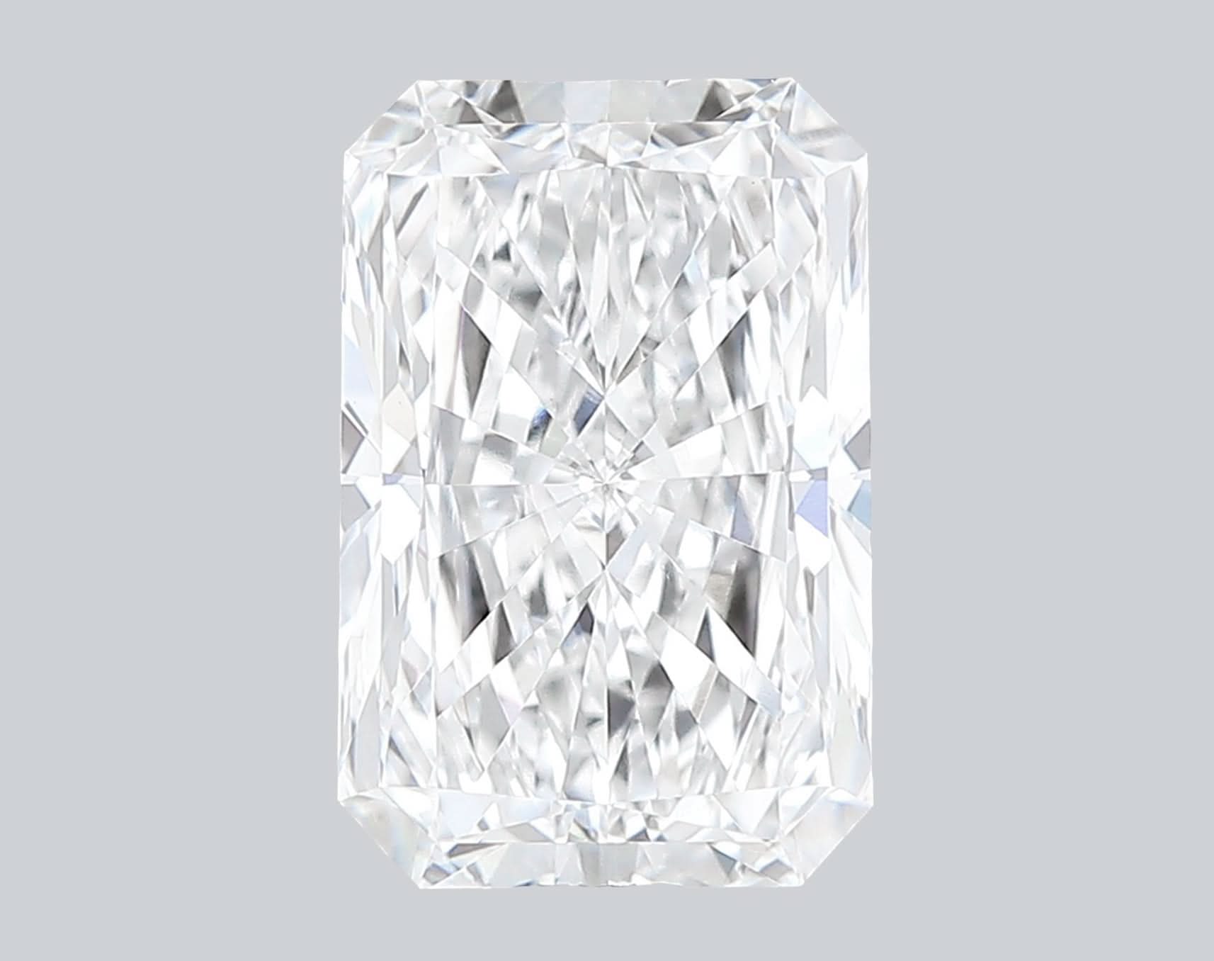 2.01 Carat D - VVS2 Radiant Lab Grown Diamond - IGI (121328) - PBD Loose Diamond