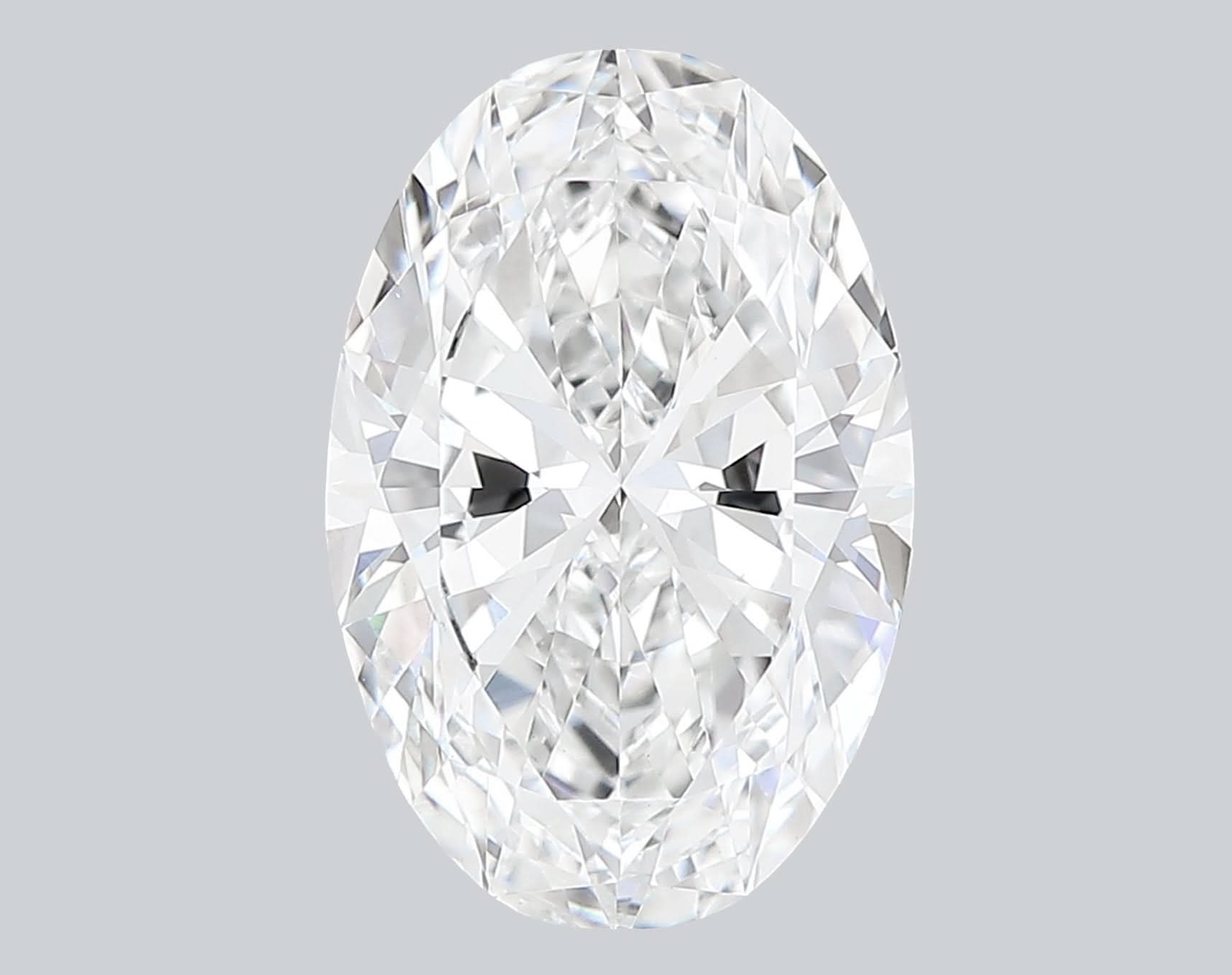 2.01 Carat F - VVS2 Oval Lab Grown Diamond - IGI (121708) - PBD Loose Diamond