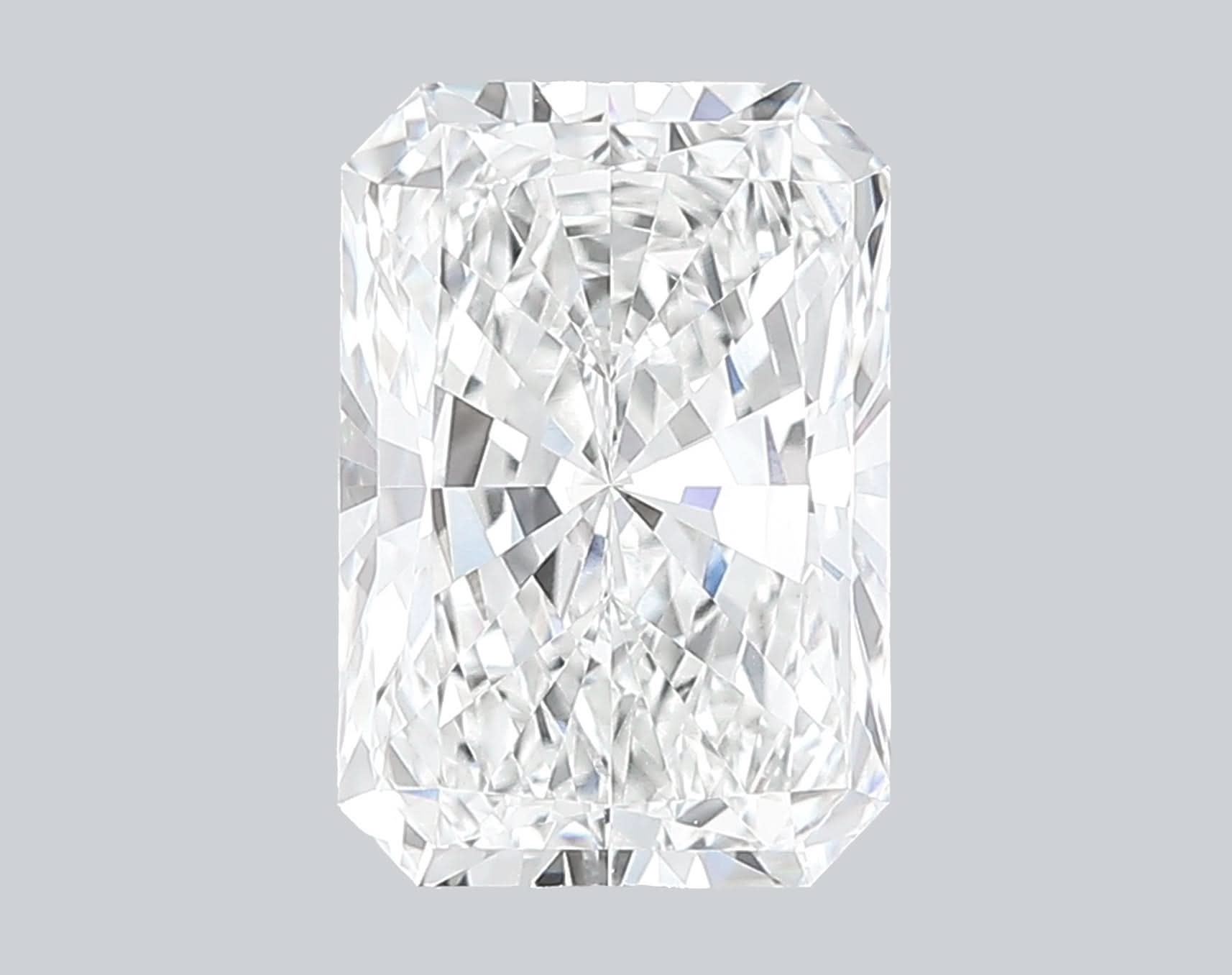 2.01 Carat F - VVS2 Radiant Lab Grown Diamond - IGI (54350) - PBD Loose Diamond