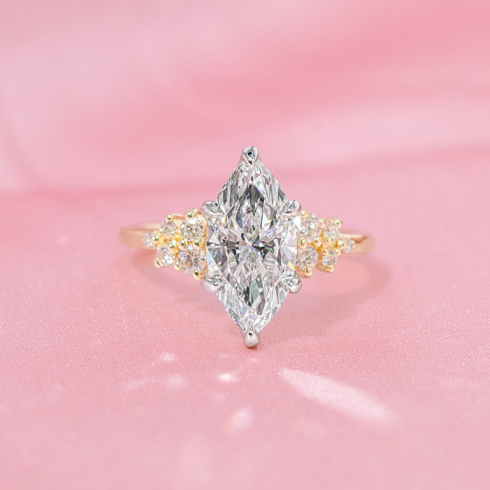 2.01ct D - VS1 Marquise Lab Diamond Nova - PBD Engagement Rings
