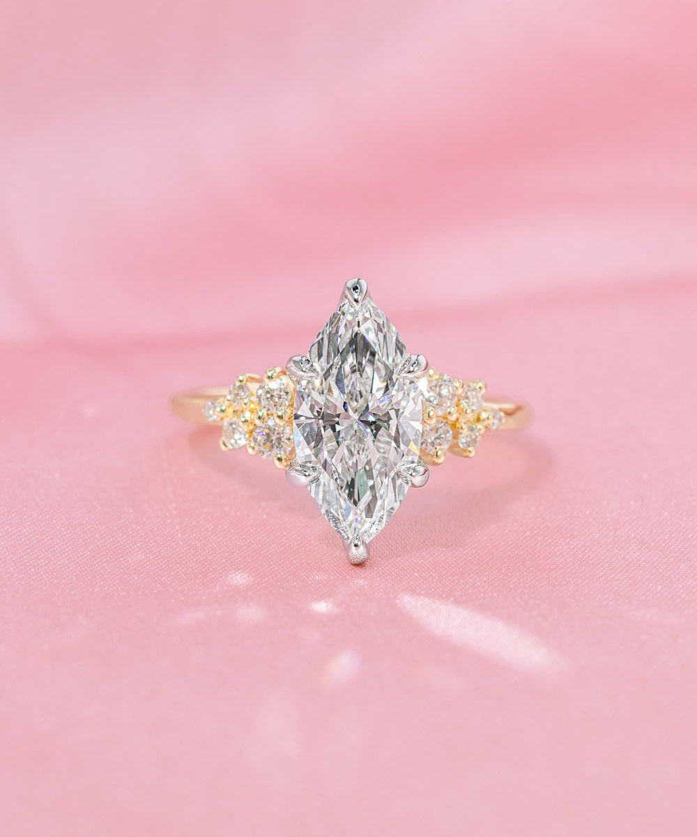 2.01ct D - VS1 Marquise Lab Diamond Nova - PBD Engagement Rings