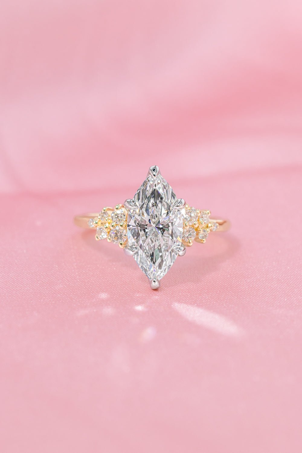 2.01ct D - VS1 Marquise Lab Diamond Nova - PBD Engagement Rings