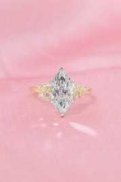2.01ct D - VS1 Marquise Lab Diamond Nova - PBD Engagement Rings