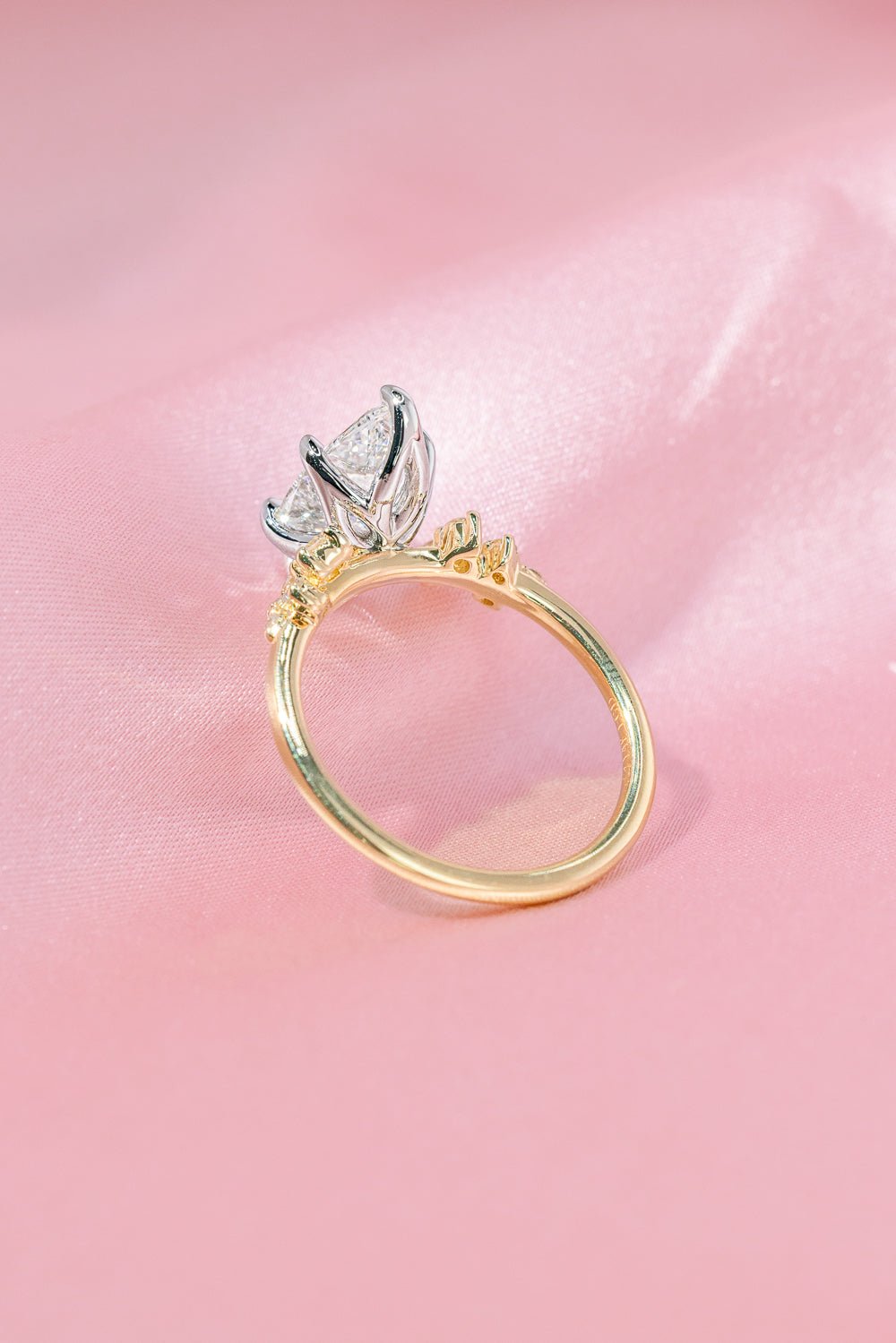 2.01ct D - VS1 Marquise Lab Diamond Nova - PBD Engagement Rings