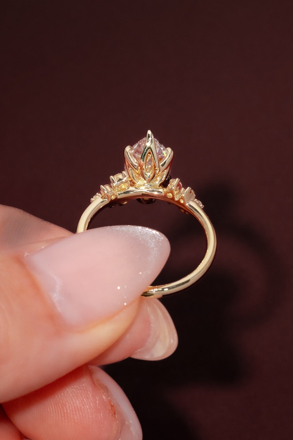 2.01ct D - VS1 Marquise Lab Diamond Nova - PBD Engagement Rings