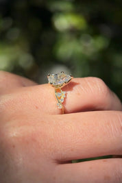 2.01ct D - VS1 Pear Lab Diamond Ariel - PBD Engagement Rings