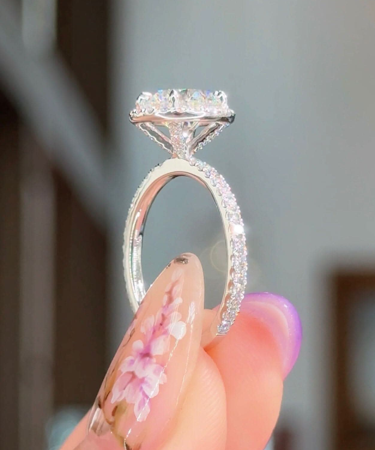2.01ct D - VS1 Round Lab Diamond Angela - PBD Engagement Rings