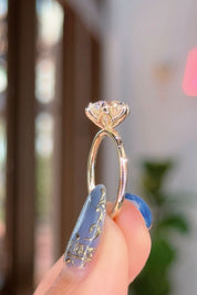2.01ct D-VS1 Round Lab Diamond Caraline - PBD Engagement Rings