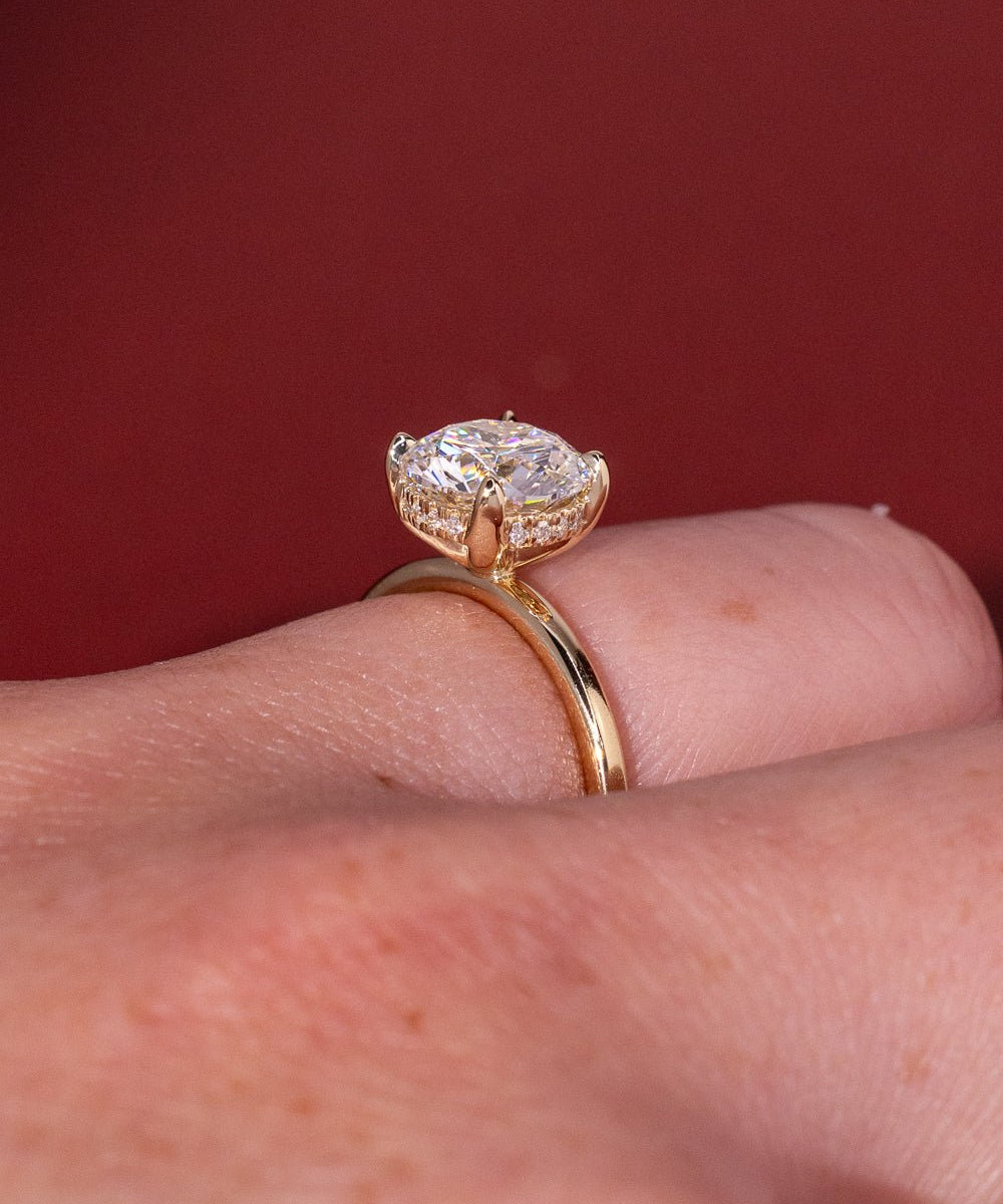2.01ct D - VS1 Round Lab Diamond Kayla - PBD Engagement Rings