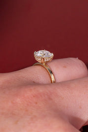 2.01ct D - VS1 Round Lab Diamond Kayla - PBD Engagement Rings