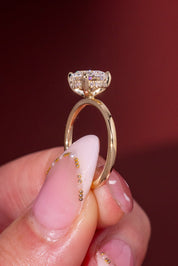 2.01ct D - VS1 Round Lab Diamond Kayla - PBD Engagement Rings