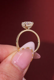 2.01ct D - VS1 Round Lab Diamond Kayla - PBD Engagement Rings