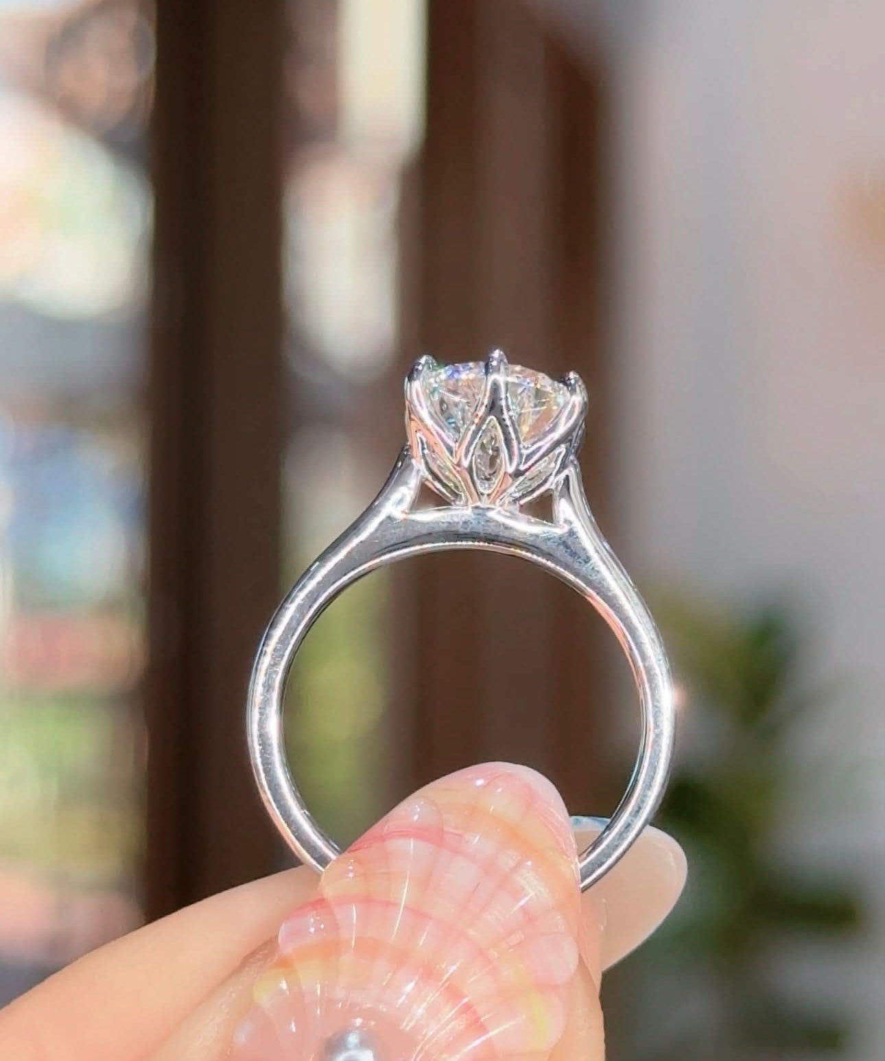 2.01ct D - VS1 Round Lab Diamond Victoria - PBD Engagement Rings