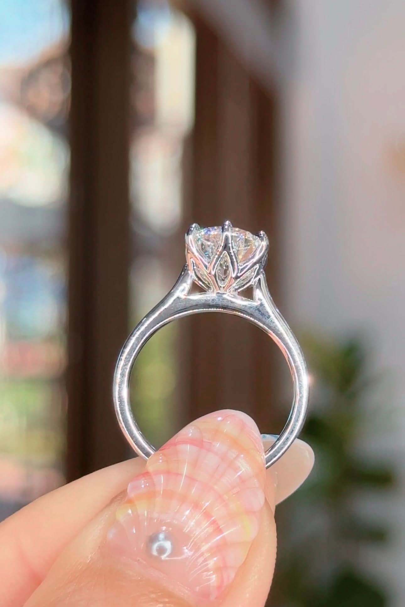 2.01ct D - VS1 Round Lab Diamond Victoria - PBD Engagement Rings