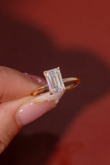 2.01ct D-VVS2 Emerald Lab Diamond Kayla