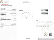 2.01ct D - VVS2 Emerald Lab Diamond Kayla - PBD Engagement Rings