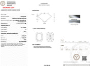 2.01ct D-VVS2 Radiant Lab Diamond Alice Engagement Rings Princess Bride Diamonds 