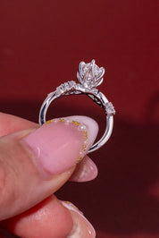 2.01ct E - VS1 Marquise Lab Diamond Ariel - PBD Engagement Rings