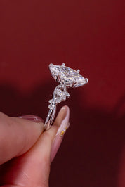 2.01ct E - VS1 Marquise Lab Diamond Ariel - PBD Engagement Rings