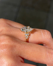 2.01ct E - VS1 Marquise Lab Diamond Nova - PBD Engagement Rings