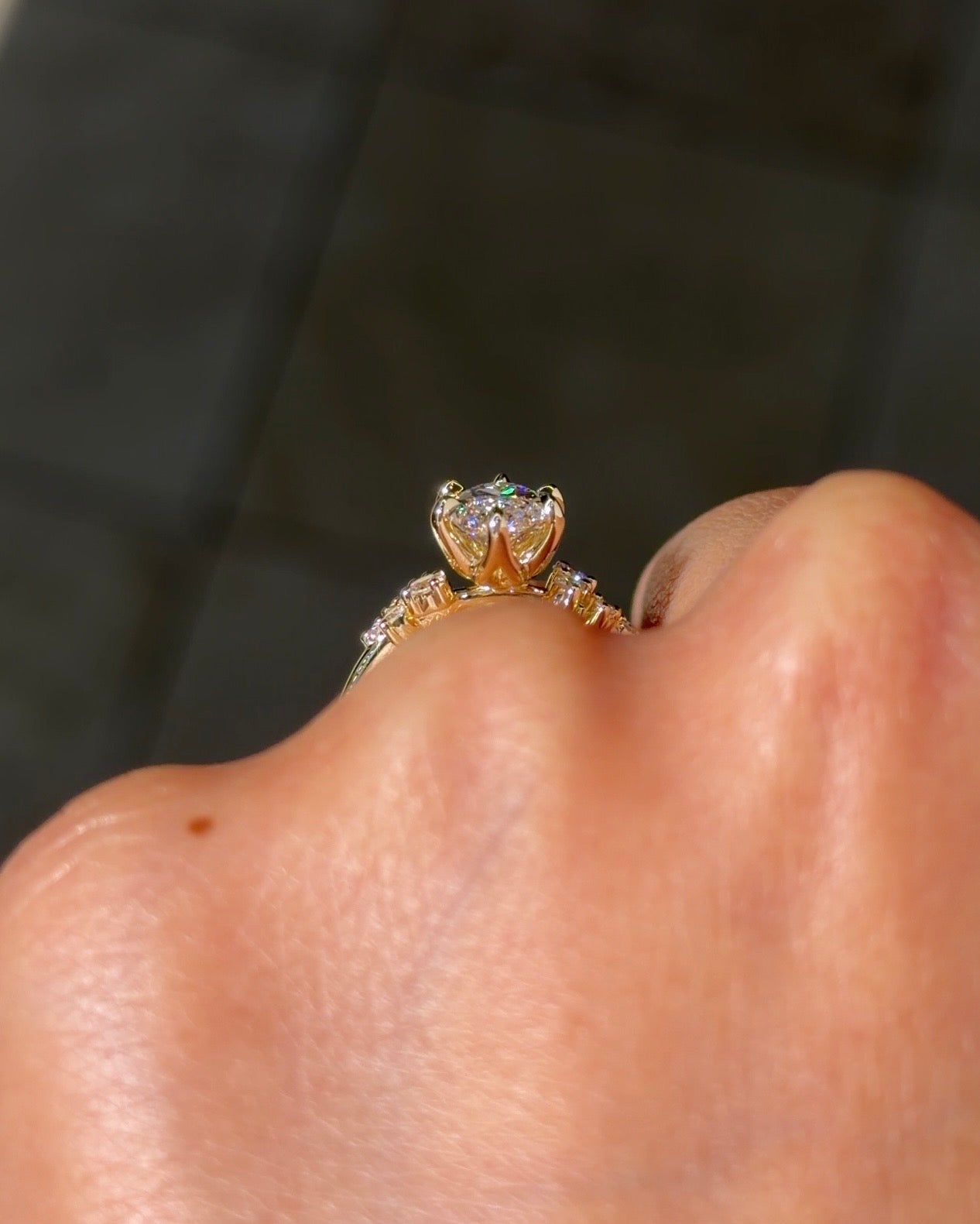 2.01ct E - VS1 Marquise Lab Diamond Nova - PBD Engagement Rings