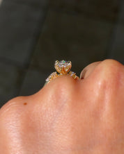 2.01ct E - VS1 Marquise Lab Diamond Nova - PBD Engagement Rings