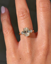 2.01ct E - VS1 Oval Lab Diamond Meghan - PBD Engagement Rings