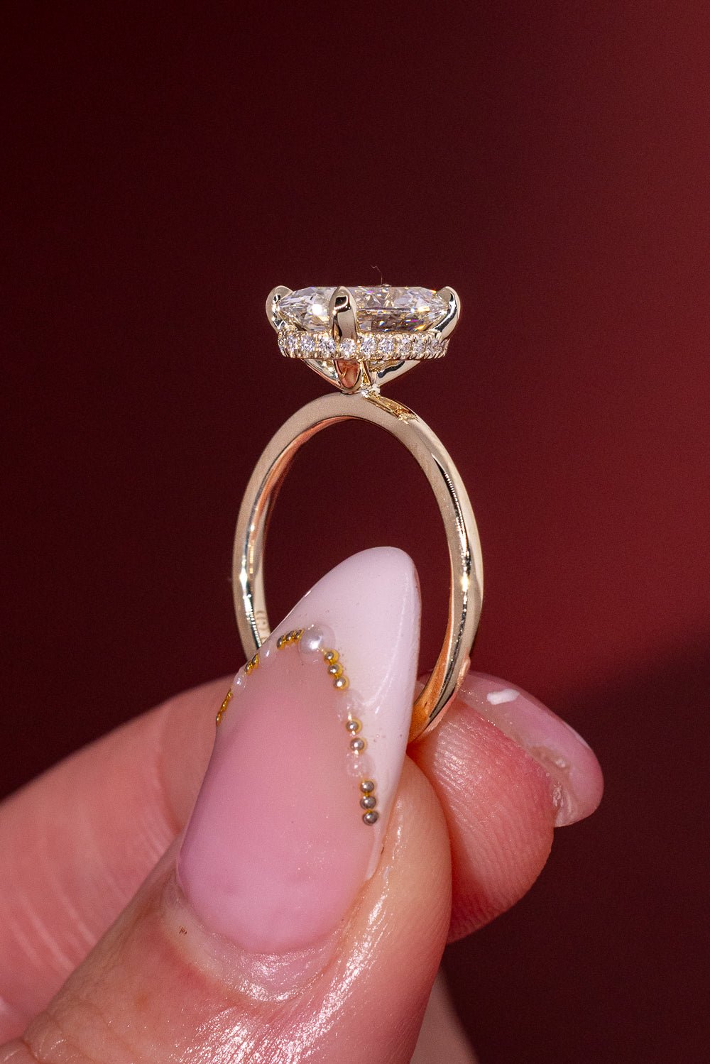 2.01ct E - VS1 Oval Lab Diamond Stephanie - PBD Engagement Rings