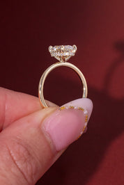 2.01ct E - VS1 Oval Lab Diamond Stephanie - PBD Engagement Rings