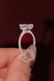 2.01ct E - VS1 Radiant Lab Diamond Alice - PBD Engagement Rings