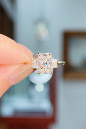 2.01ct E-VS1 Radiant Lab Diamond Lucia Engagement Rings Princess Bride Diamonds 