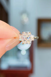 2.01ct E - VS1 Radiant Lab Diamond Lucia - PBD Engagement Rings