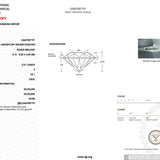 2.01ct E-VS1 Round Lab Diamond Alice Engagement Rings Princess Bride Diamonds 