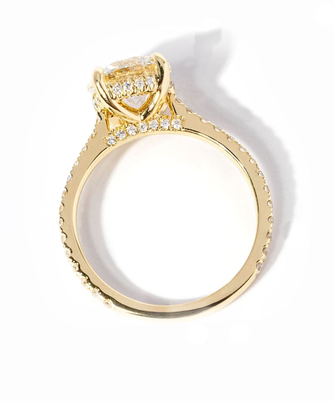 2.01ct E - VS1 Round Lab Diamond Alice - PBD Engagement Rings