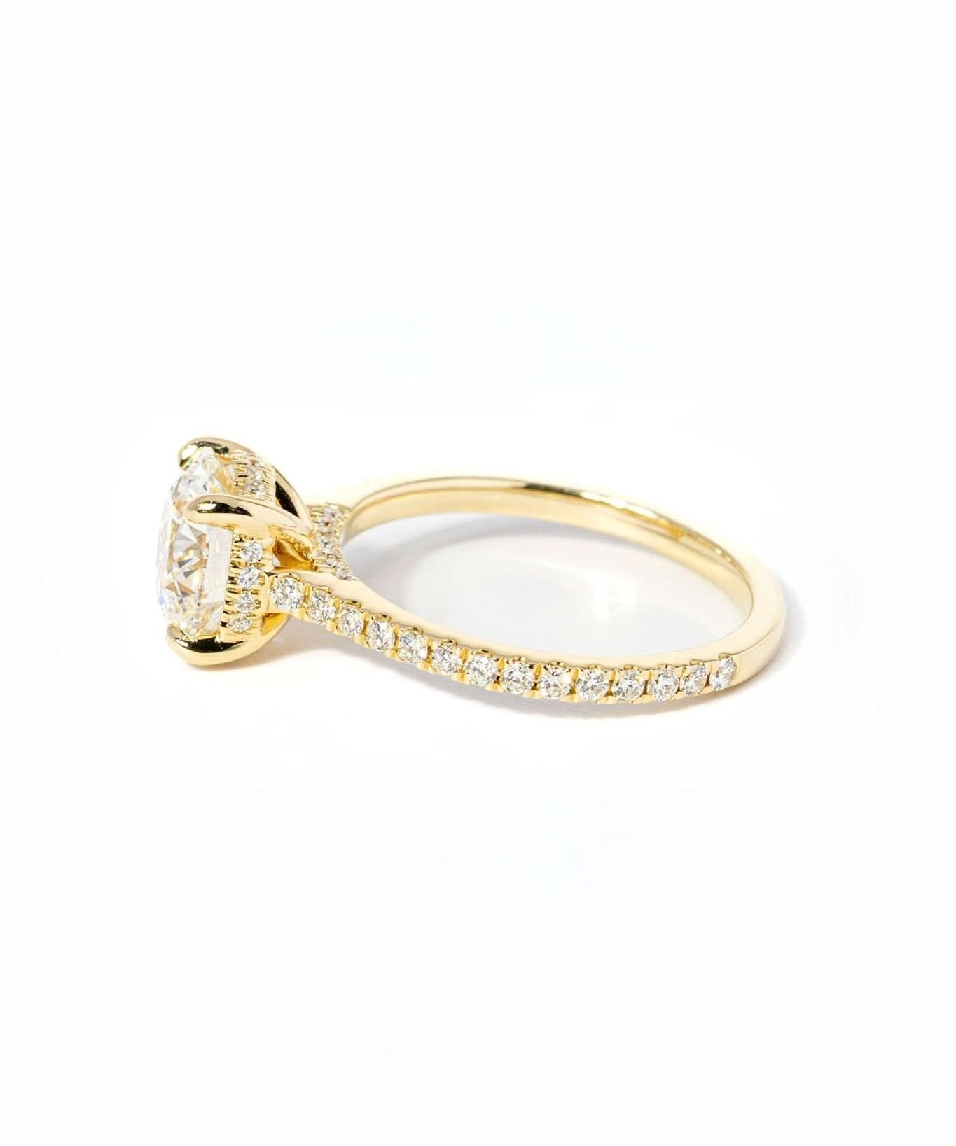 2.01ct E - VS1 Round Lab Diamond Alice - PBD Engagement Rings