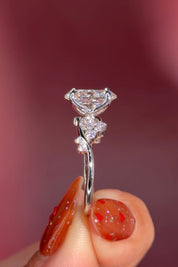 2.01ct E - VVS2 Oval Lab Diamond Ariel - PBD Engagement Rings