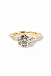 2.01ct E - VVS2 Round Lab Diamond Lila - PBD Engagement Rings