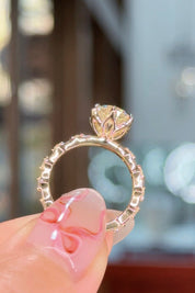 2.01ct E - VVS2 Round Lab Diamond Lila - PBD Engagement Rings