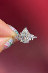 2.01ct F-VVS2 Pear Lab Diamond Nova