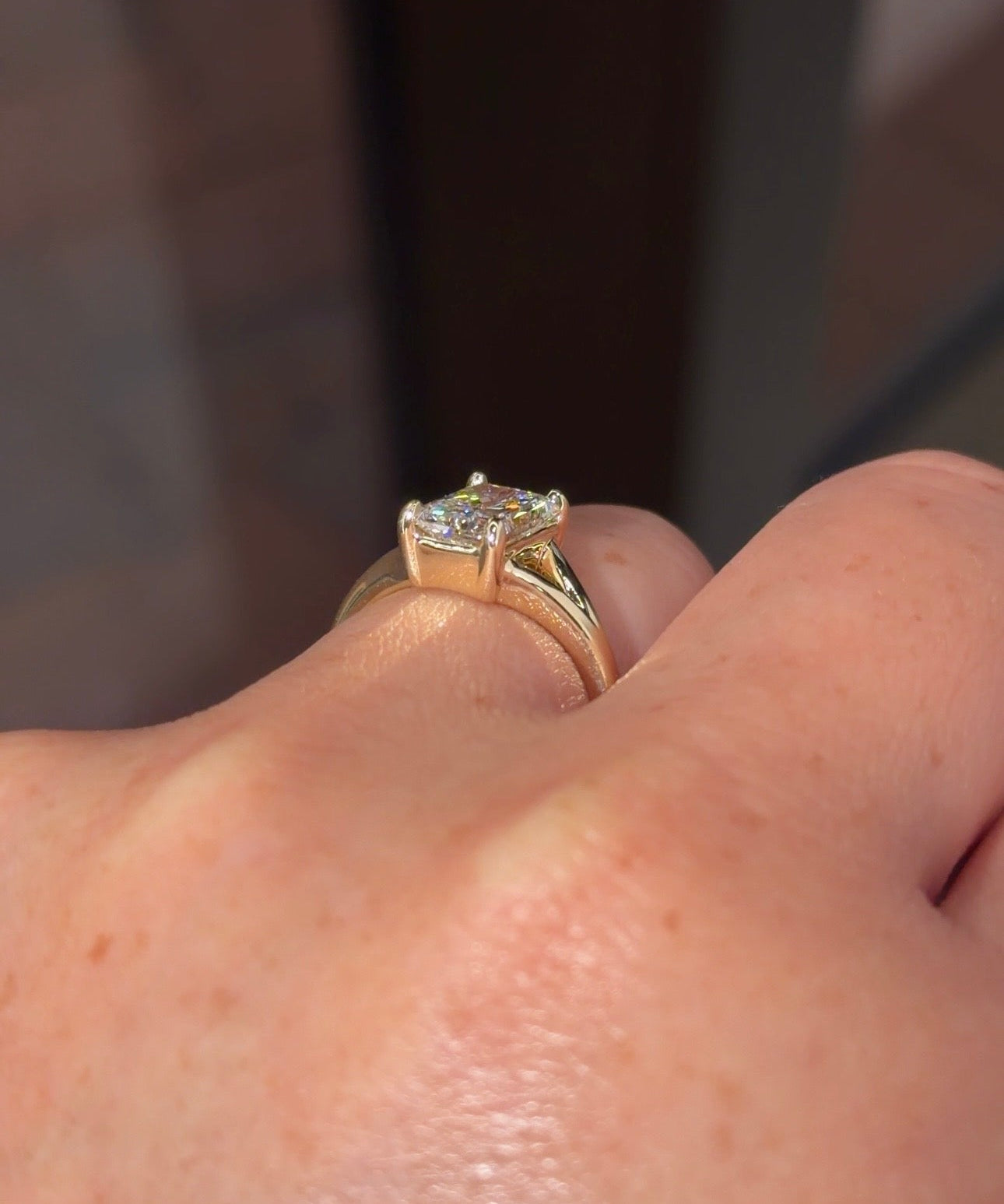 2.01ct F - VVS2 Radiant Lab Diamond Tanya - PBD Engagement Rings