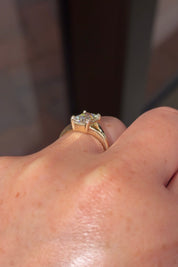 2.01ct F - VVS2 Radiant Lab Diamond Tanya - PBD Engagement Rings