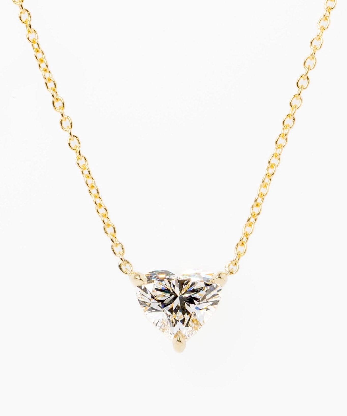 2.01ct Heart Brandi Necklace - PBD Necklaces