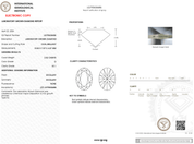 2.02 Carat D - VS1 Oval Lab Grown Diamond - IGI (125902) - PBD Loose Diamond